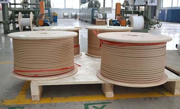 Paper Covered Enameled Shaped Aluminum Wire