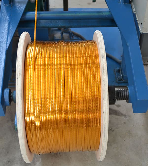 Polyimide Film Covered Aluminum Wire Production