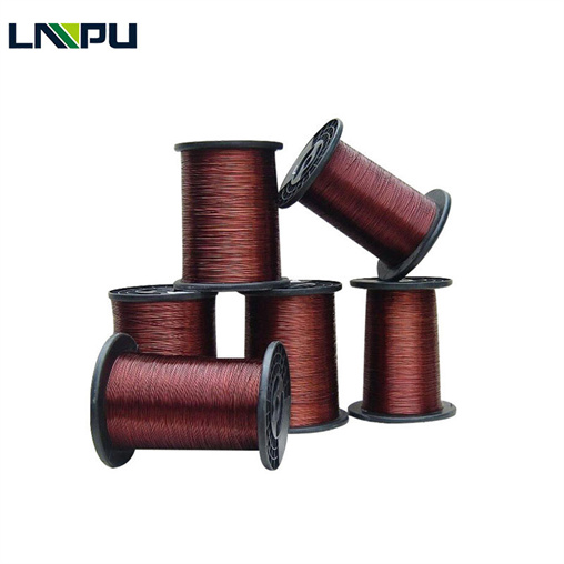 Enameled round aluminum magnet wire insulation types enamel thickness polyimide aluminium winding wire