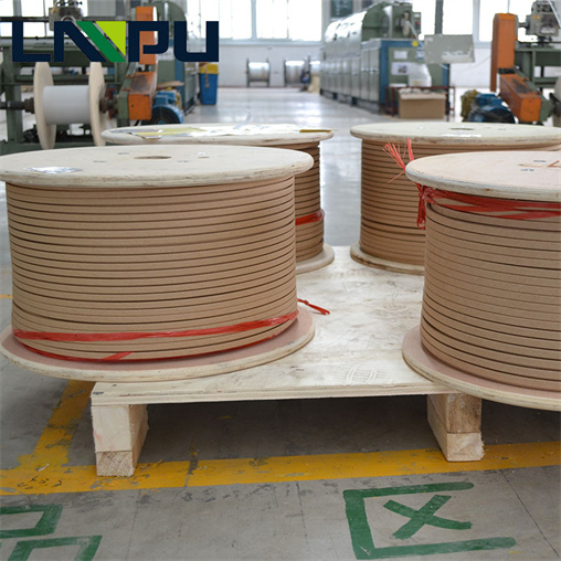 Paper insulation covered winding wire coil winding copper electrical paper covered wire