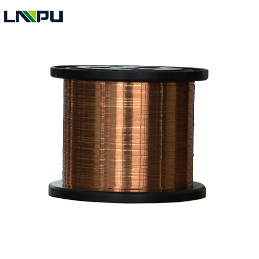 Wholesale 12awg 14awg 16awg 18awg ultra thin flexible enameled flat copper wire Insulated awg 29 coated thin wire