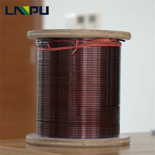 Swg CCA enameled flat copper wire winding pure super copper alloy wire