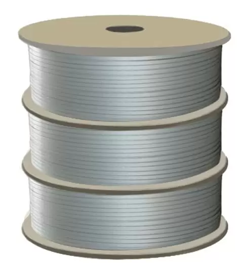 Oxidative bare aluminium round rectangular flat magnet wire strip