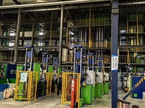 Production process of enameled copper wire